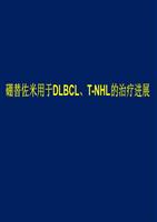 硼替佐米用于dlbcltnhl的治疗进展.ppt