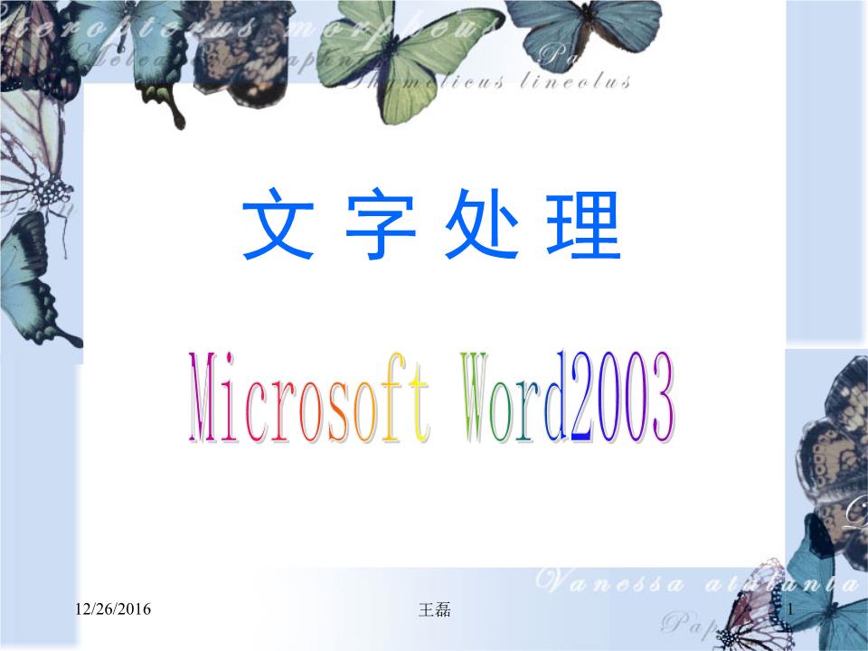word操作中的文字处理方法[38张]简介.ppt