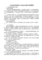 第三章小班化教育的教学人员组合和教学流程管