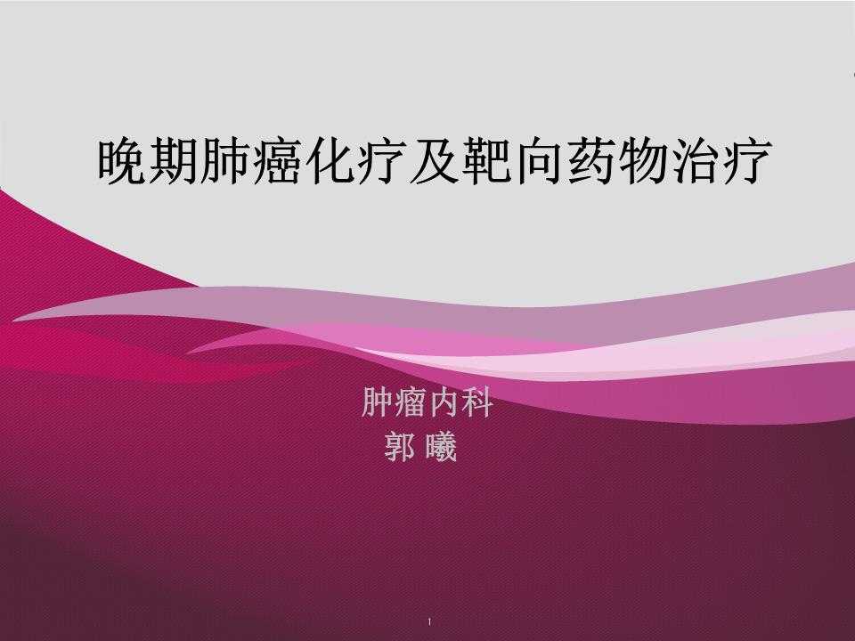 晚精典课件期肺癌常用化疗方案介绍.ppt