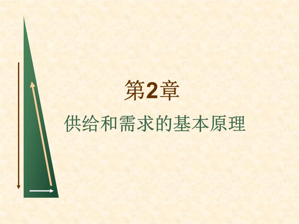 平狄克微观经济学第七版课件_第2章_需求和供