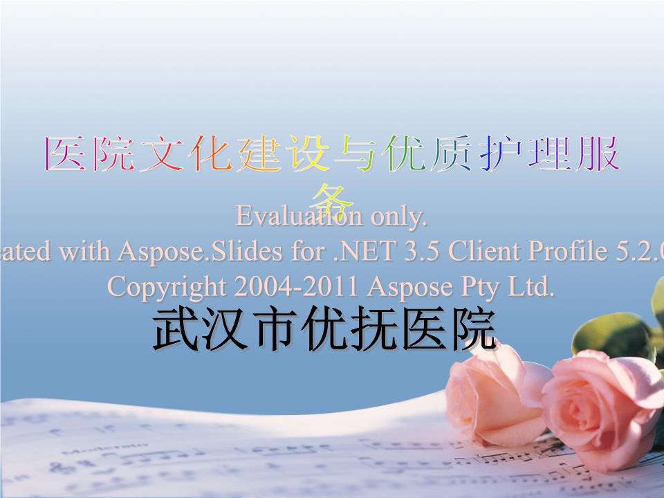 《医院文化建设与护理服务.ppt