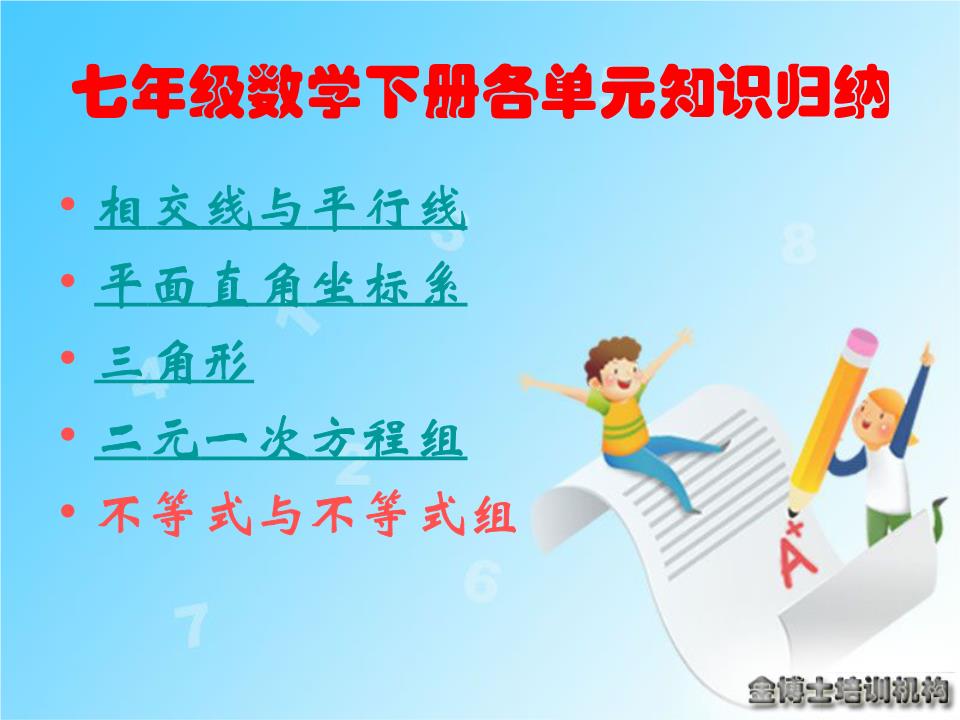 七年级下册数学典型例题归纳.ppt