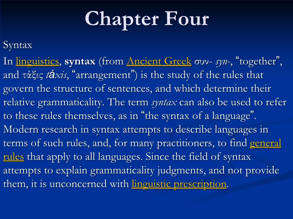 语言学ch的apter four.ppt